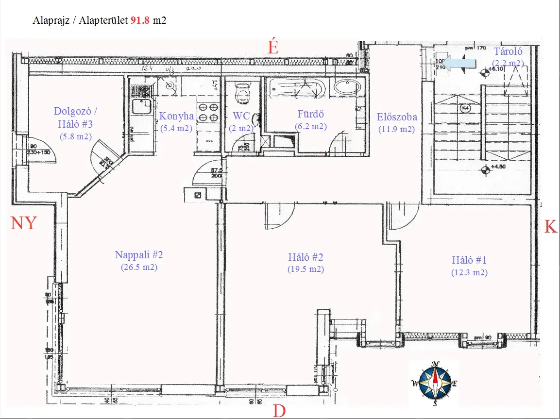 Kiadó albérlet 350000 Ft/hó áron: Budaörs,  Nefelejcs utca. Mérete: 92 nm, 4 szobás | Alberlet.hu - 6655409