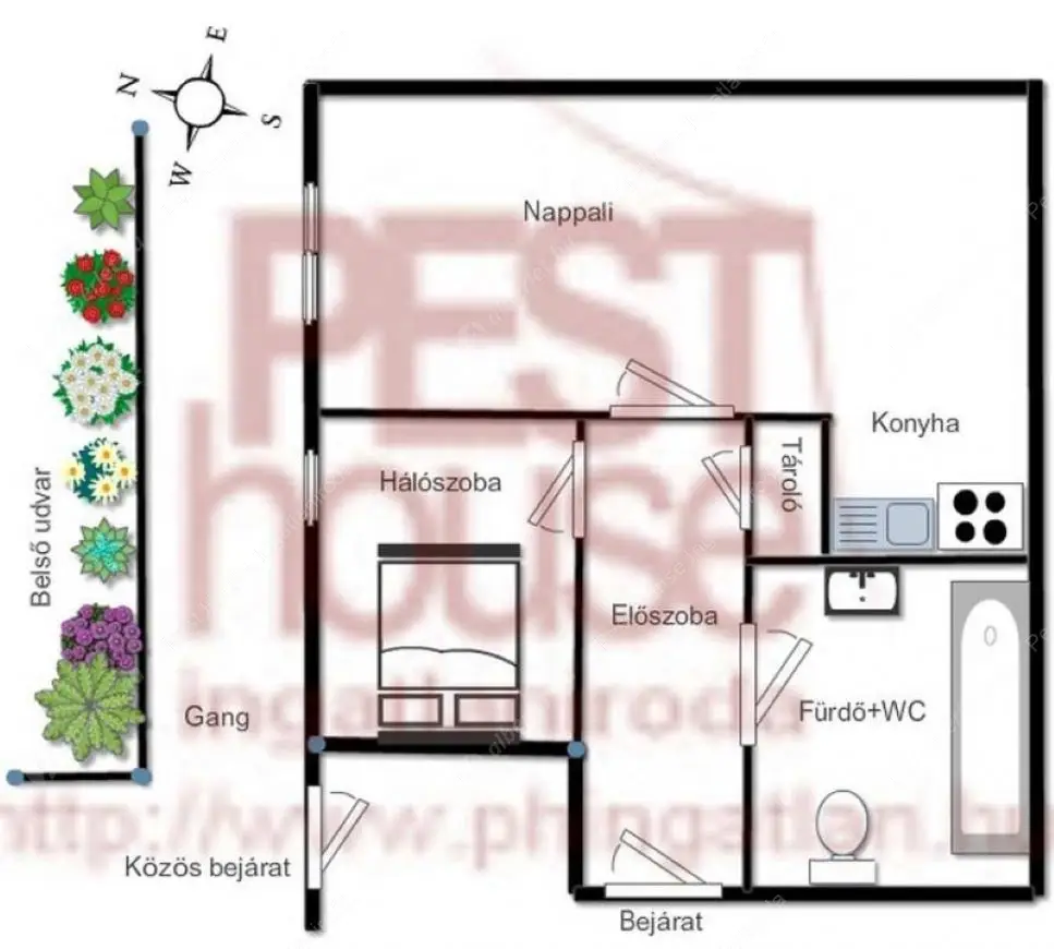 Kiadó albérlet 245000 Ft/hó áron: Budapest, I. kerület  Fő utca. Mérete: 35 nm, 1 szobás | Alberlet.hu - 6546018