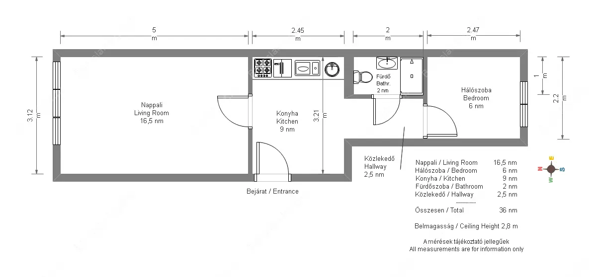 Kiadó albérlet 230000 Ft/hó áron: Budapest, I. kerület  Hattyú utca. Mérete: 35 nm, 2 szobás | Alberlet.hu - 5172198