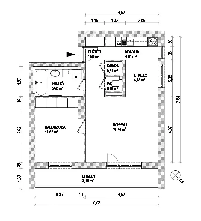 Kiadó albérlet 279000 Ft/hó áron: Budapest, I. kerület  Lisznyai utca. Mérete: 56 nm, 2 szobás | Alberlet.hu - 6679599