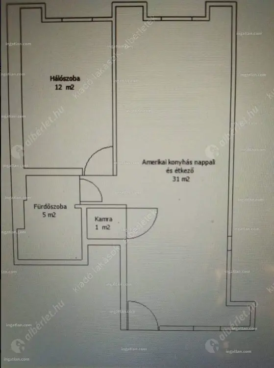 Kiadó albérlet 270000 Ft/hó áron: Budapest, I. kerület  Pálya utca. Mérete: 50 nm, 2 szobás | Alberlet.hu - 6634587