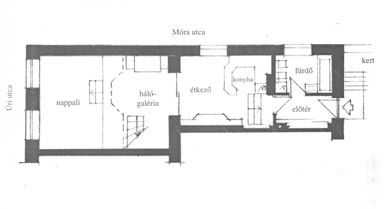 Kiadó albérlet 295000 Ft/hó áron: Budapest, I. kerület  Úri utca. Mérete: 75 nm, 1 szobás | Alberlet.hu - 6677602