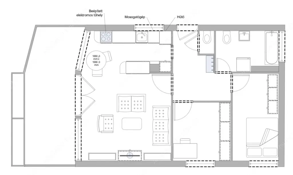 Kiadó albérlet 330000 Ft/hó áron: Budapest, II. kerület  Endrődi Sándor utca. Mérete: 62 nm, 3 szobás | Alberlet.hu - 6597070