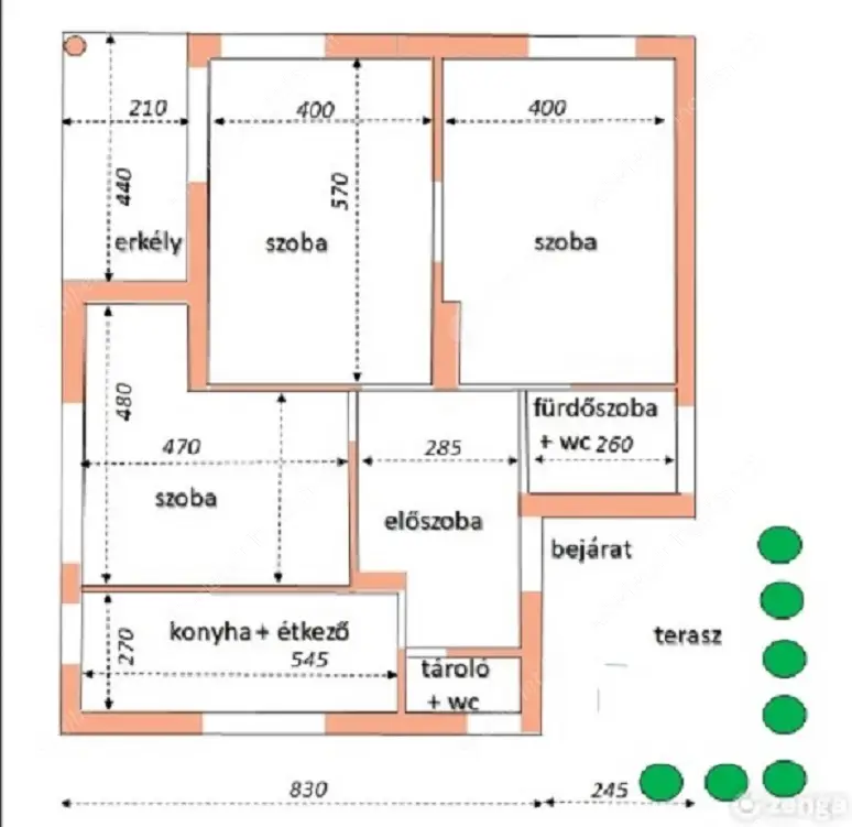 Kiadó albérlet 500000 Ft/hó áron: Budapest, II. kerület  Kavics utca. Mérete: 114 nm, 3 szobás | Alberlet.hu - 6568862