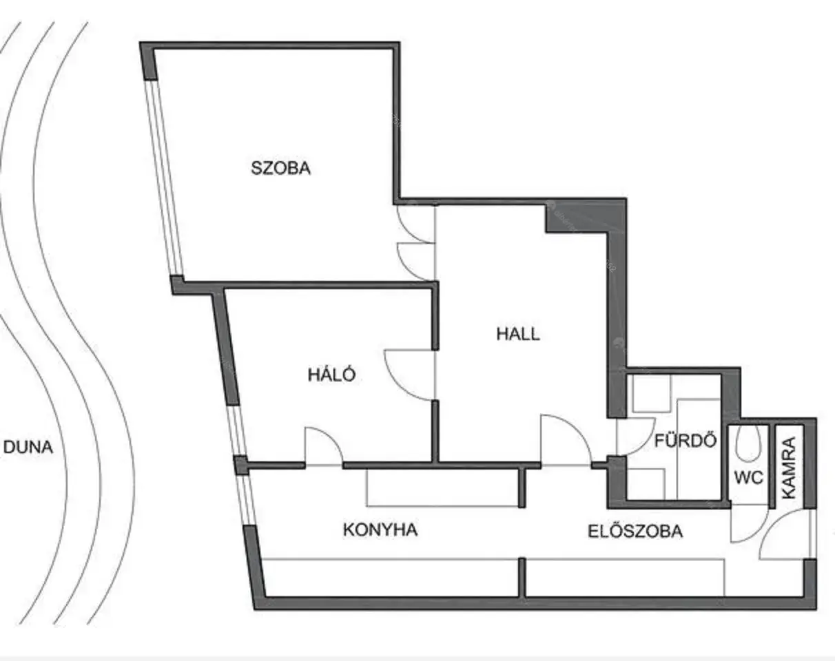 Kiadó albérlet 250000 Ft/hó áron: Budapest, II. kerület  Kavics utca. Mérete: 62 nm, 2 szobás | Alberlet.hu - 6699162
