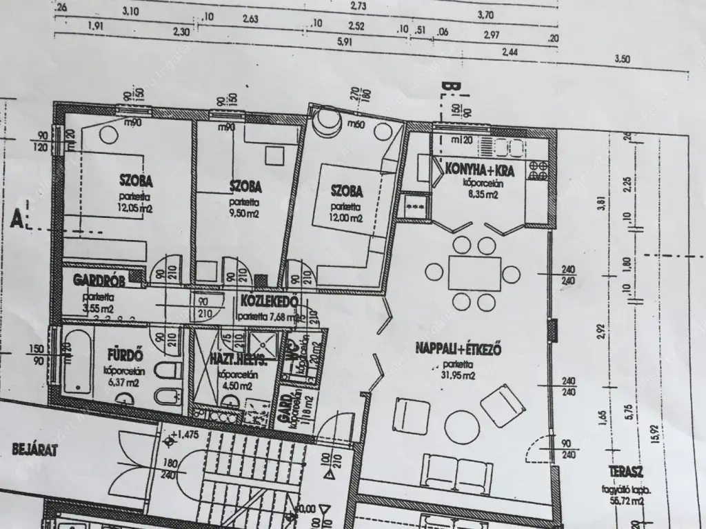 Kiadó albérlet 680000 Ft/hó áron: Budapest, II. kerület  Lévay utca. Mérete: 100 nm, 4 szobás | Alberlet.hu - 6537251