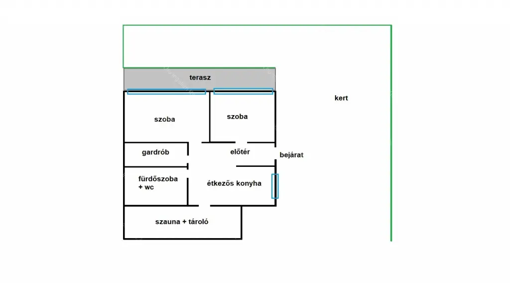 Kiadó albérlet 400000 Ft/hó áron: Budapest, II. kerület  Vöröstorony lejtő. Mérete: 100 nm, 2 szobás | Alberlet.hu - 6690348