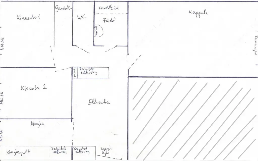 Kiadó albérlet 230000 Ft/hó áron: Budapest, III. kerület  Bálint György utca. Mérete: 57 nm, 1 szobás | Alberlet.hu - 6591426