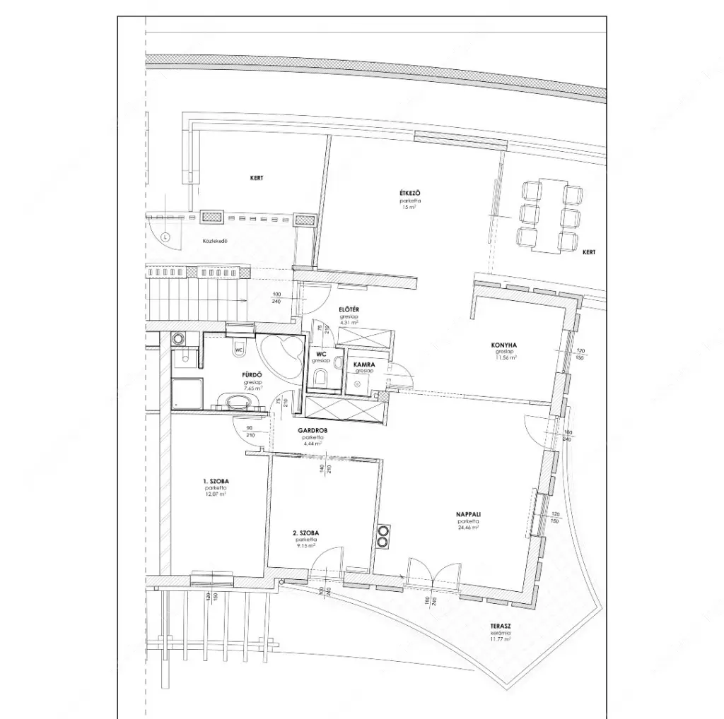 Kiadó albérlet 500000 Ft/hó áron: Budapest, III. kerület  Szépvölgyi út. Mérete: 85 nm, 3 szobás | Alberlet.hu - 6633217