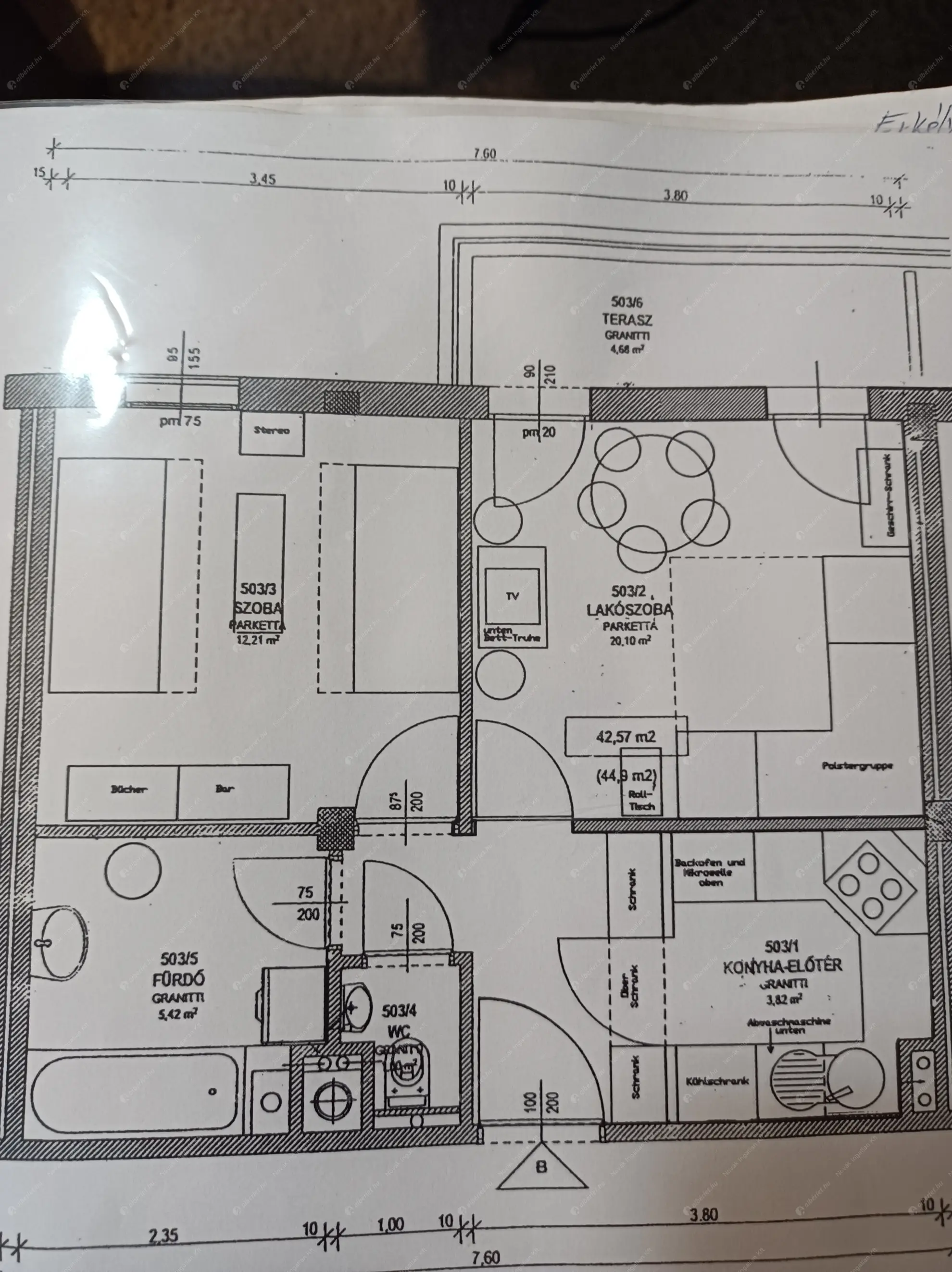 Kiadó albérlet 265000 Ft/hó áron: Budapest, IX. kerület  Bokréta utca. Mérete: 45 nm, 2 szobás | Alberlet.hu - 6573974