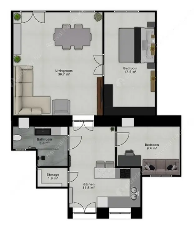 Kiadó albérlet 549000 Ft/hó áron: Budapest, IX. kerület  Ferenc körút. Mérete: 83 nm, 3 szobás | Alberlet.hu - 6376458