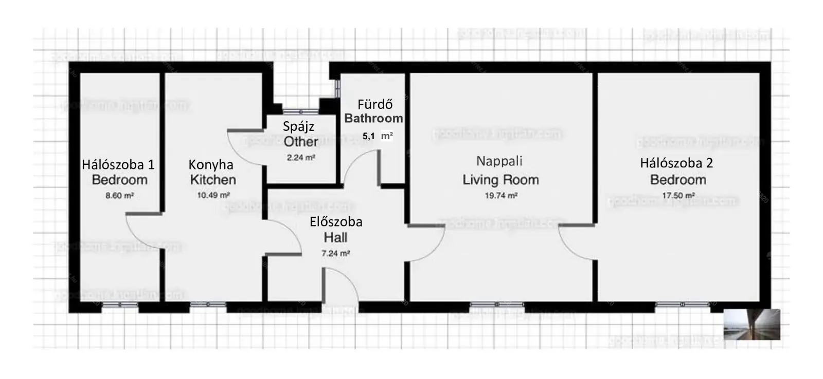 Kiadó albérlet 330000 Ft/hó áron: Budapest, IX. kerület  Ipar utca. Mérete: 70 nm, 3 szobás | Alberlet.hu - 6694877