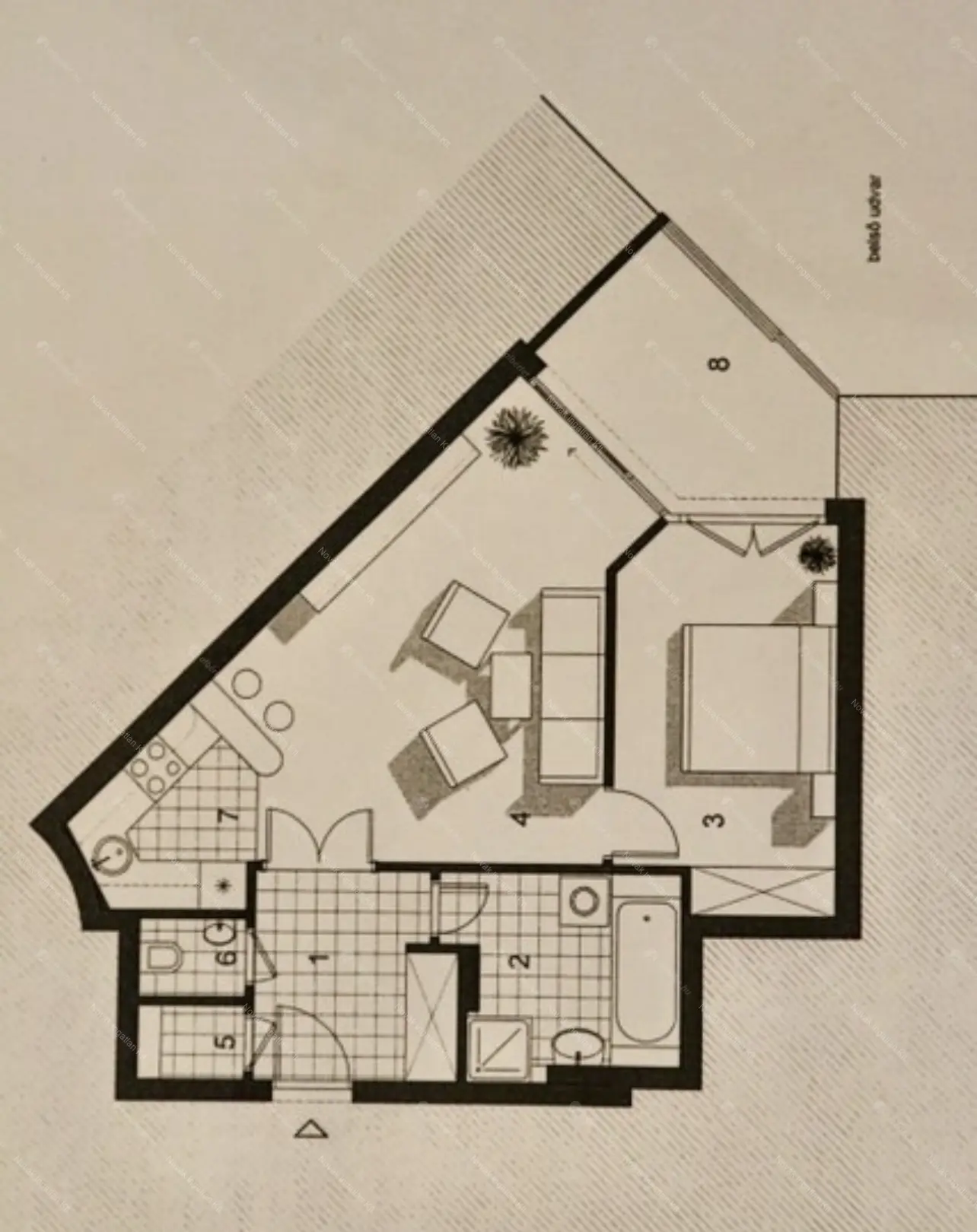 Kiadó albérlet 320000 Ft/hó áron: Budapest, IX. kerület  Knézich utca. Mérete: 58 nm, 2 szobás | Alberlet.hu - 6693261