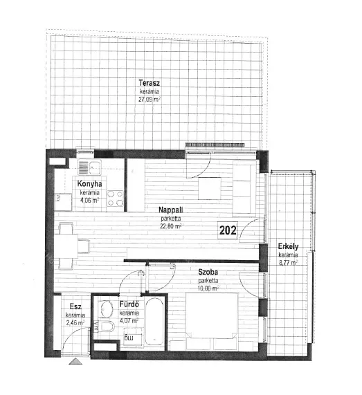 Kiadó albérlet 270000 Ft/hó áron: Budapest, IX. kerület  Likőr utca. Mérete: 44 nm, 2 szobás | Alberlet.hu - 6651932