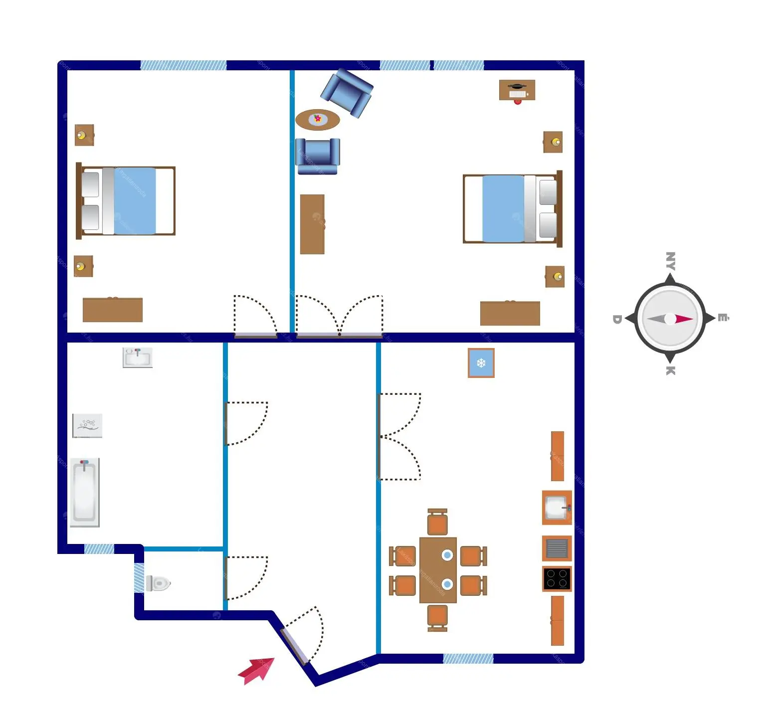 Kiadó albérlet 330000 Ft/hó áron: Budapest, IX. kerület  Márton utca. Mérete: 89 nm, 2 szobás | Alberlet.hu - 6694462