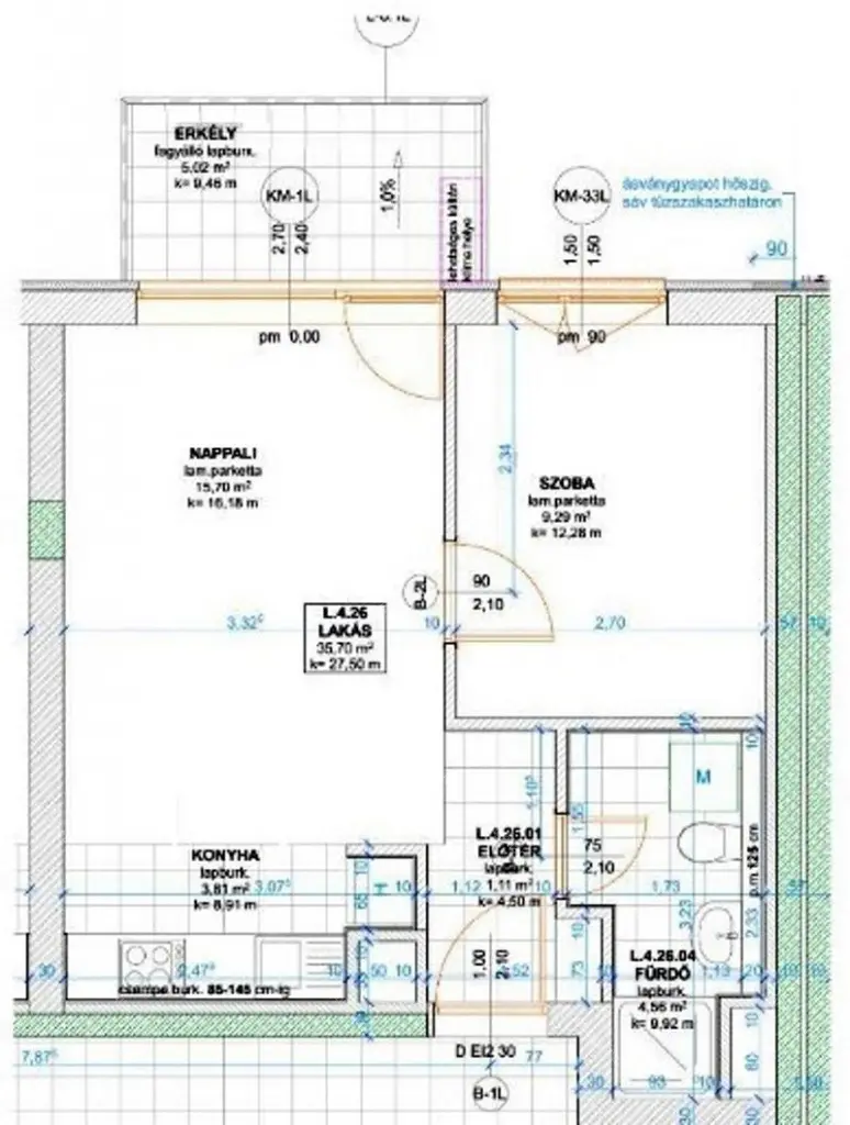 Kiadó albérlet 310000 Ft/hó áron: Budapest, IX. kerület  mester utca. Mérete: 36 nm, 1 szobás | Alberlet.hu - 6668592