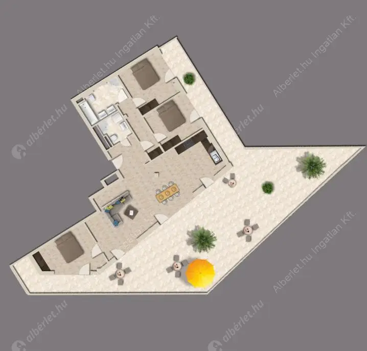 Kiadó albérlet 850000 Ft/hó áron: Budapest, IX. kerület  Vágóhíd utca. Mérete: 109 nm, 5 szobás | Alberlet.hu - 6594631