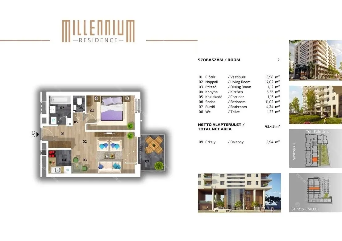 Kiadó albérlet 325000 Ft/hó áron: Budapest, IX. kerület  Vaskapu utca. Mérete: 48 nm, 2 szobás | Alberlet.hu - 6700147