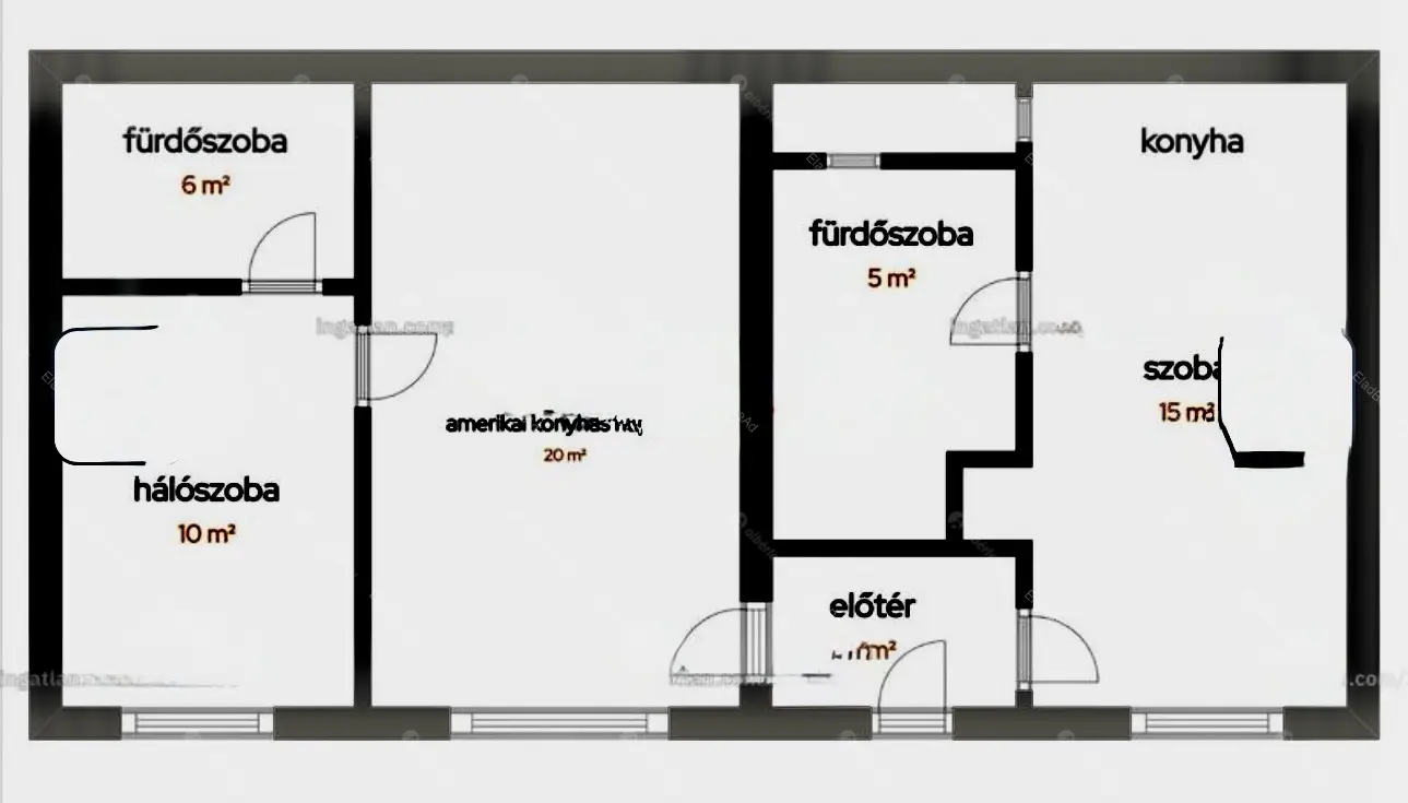 Kiadó albérlet 300000 Ft/hó áron: Budapest, V. kerület  Balassi Bálint utca. Mérete: 35 nm, 2 szobás | Alberlet.hu - 6738304