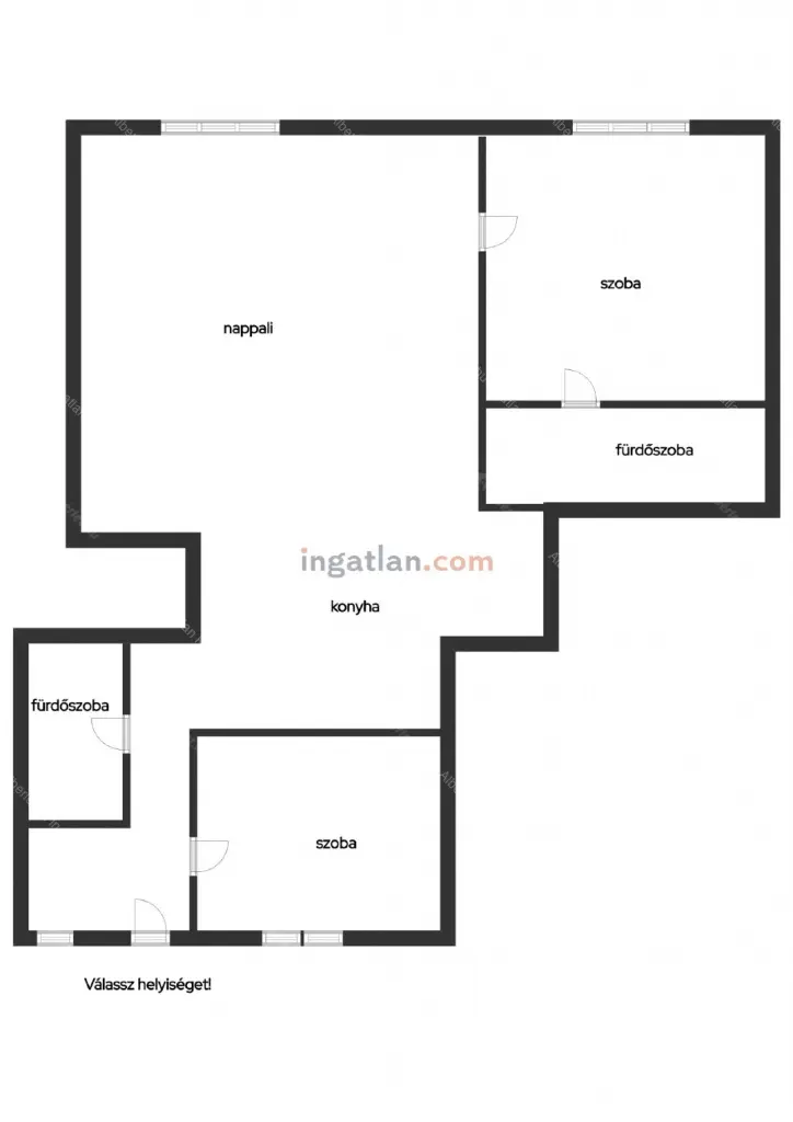Kiadó albérlet 790000 Ft/hó áron: Budapest, V. kerület  Falk Miksa utca. Mérete: 80 nm, 3 szobás | Alberlet.hu - 6684592