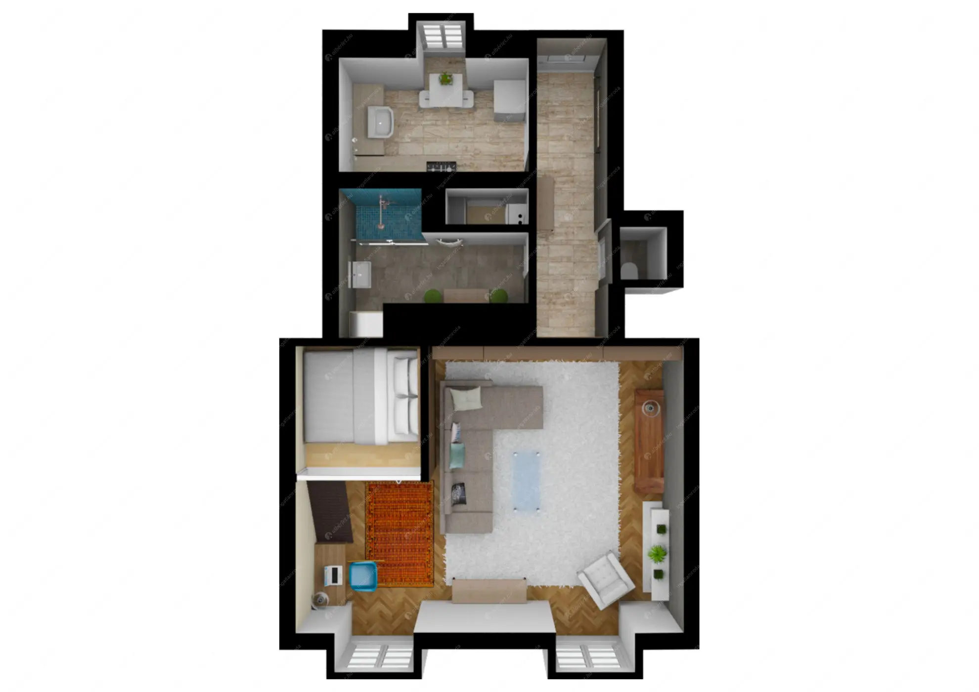 Kiadó albérlet 320000 Ft/hó áron: Budapest, V. kerület  József Attila utca. Mérete: 50 nm, 1 szobás | Alberlet.hu - 6585042