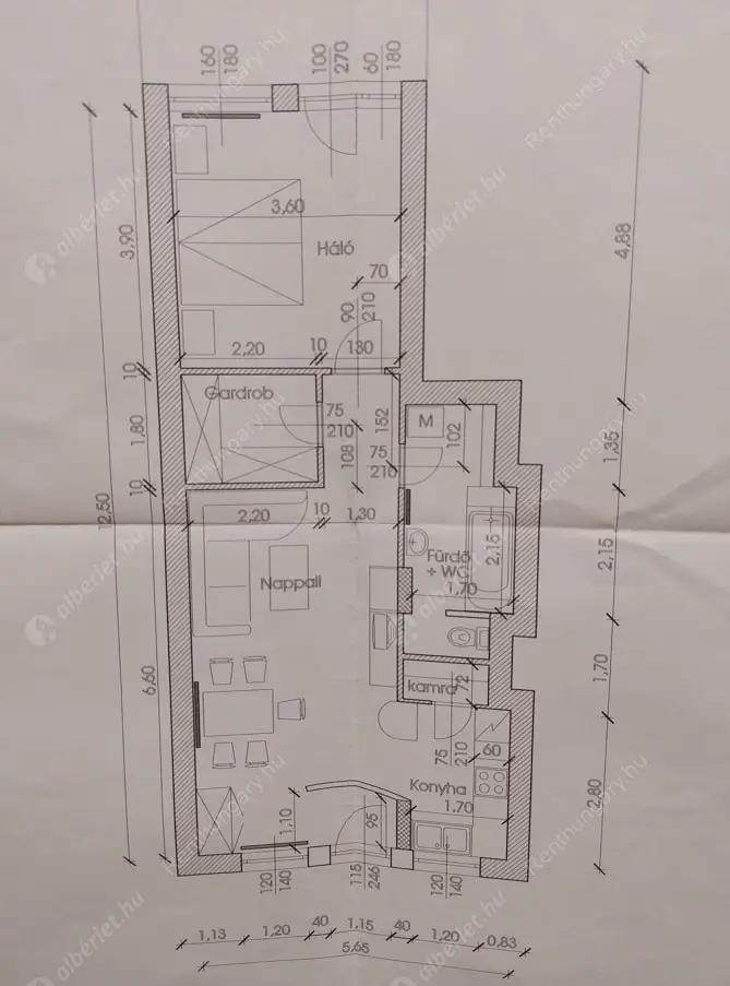 Kiadó albérlet 390000 Ft/hó áron: Budapest, V. kerület  József nádor tér. Mérete: 59 nm, 2 szobás | Alberlet.hu - 6583470