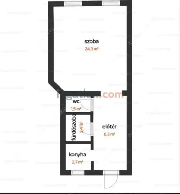 Kiadó albérlet 235000 Ft/hó áron: Budapest, V. kerület  Kálmán Imre utca. Mérete: 38 nm, 1 szobás | Alberlet.hu - 6567021