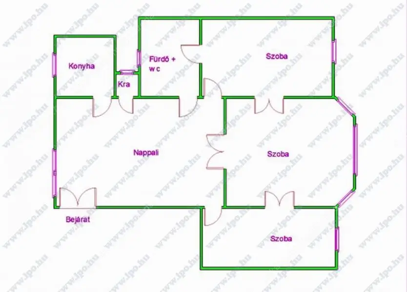 Kiadó albérlet 348000 Ft/hó áron: Budapest, V. kerület  Károly körút. Mérete: 100 nm, 4 szobás | Alberlet.hu - 6533451