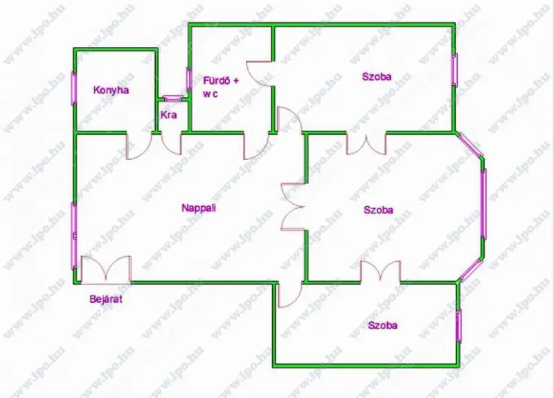 Kiadó albérlet 458000 Ft/hó áron: Budapest, V. kerület  Károly körút. Mérete: 100 nm, 4 szobás | Alberlet.hu - 6580766