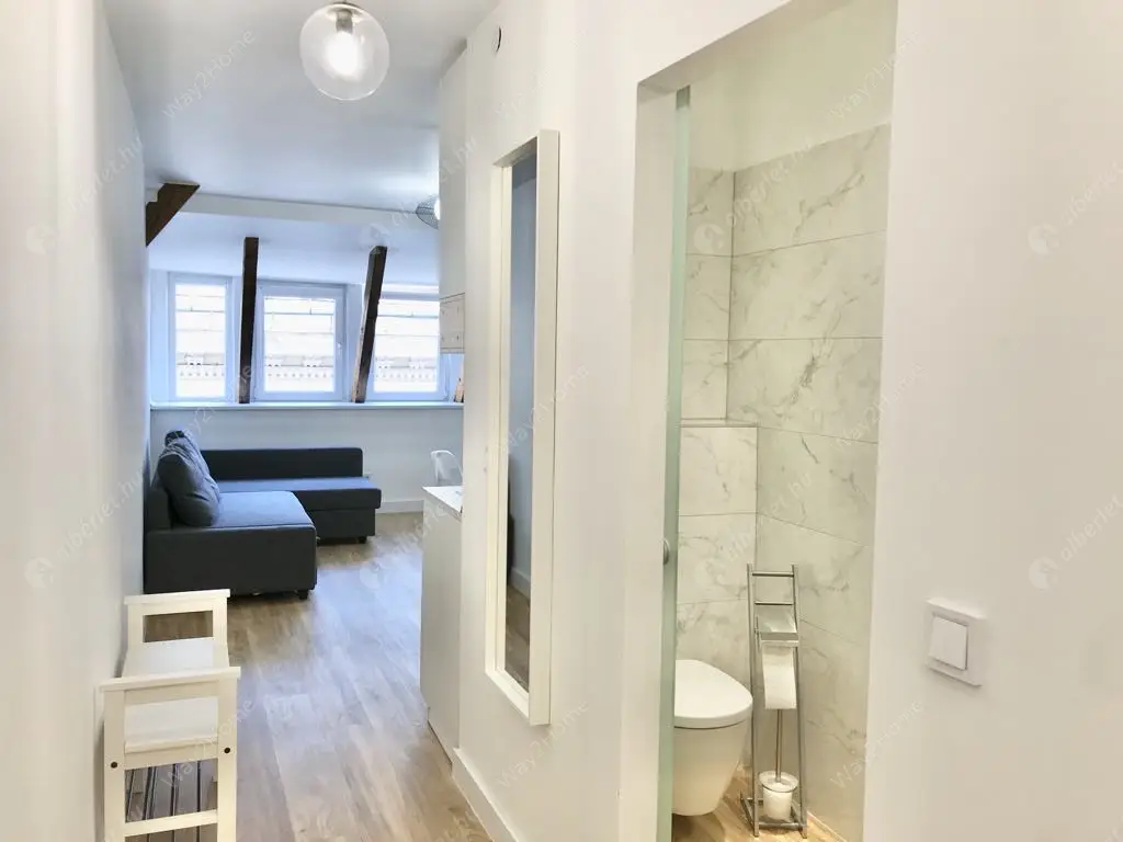 Kiadó albérlet 309000 Ft/hó áron: Budapest, V. kerület  Párizsi utca. Mérete: 43 nm, 1 szobás | Alberlet.hu - 6627737