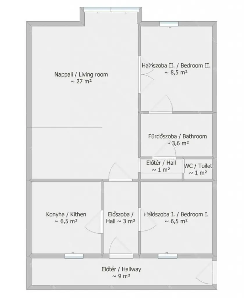 Kiadó albérlet 280000 Ft/hó áron: Budapest, V. kerület  Semmelweis utca. Mérete: 68 nm, 3 szobás | Alberlet.hu - 6687661