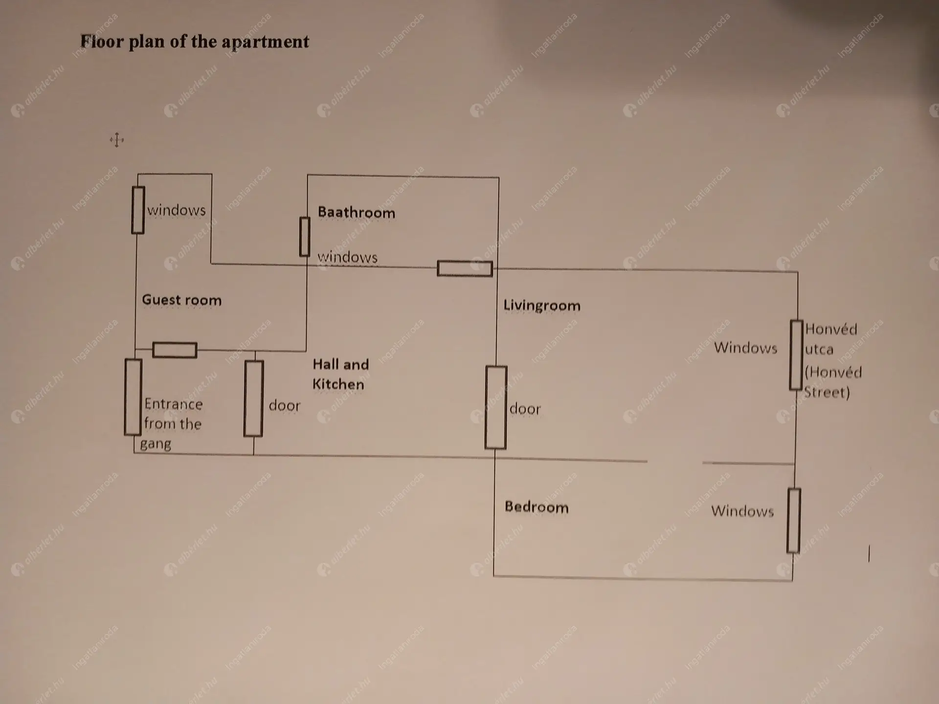 Kiadó albérlet 370000 Ft/hó áron: Budapest, V. kerület  Szent István körút. Mérete: 57 nm, 2 szobás | Alberlet.hu - 6543204