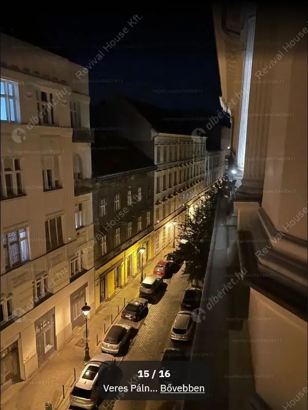 Kiadó albérlet 1169000 Ft/hó áron: Budapest, V. kerület  Veres Pálné utca. Mérete: 125 nm, 3 szobás | Alberlet.hu - 6463041