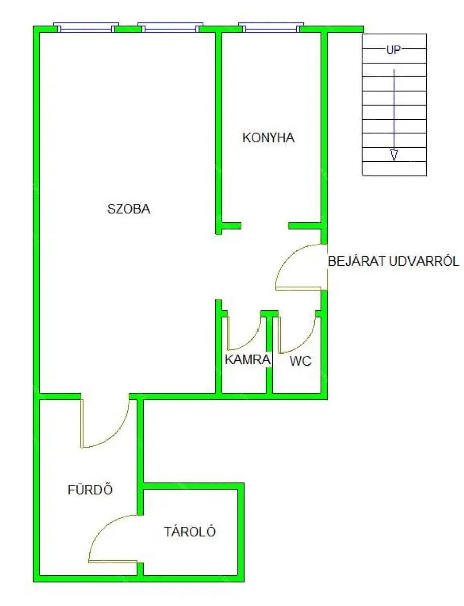 Kiadó albérlet 220000 Ft/hó áron: Budapest, V. kerület  Veres Pálné utca. Mérete: 35 nm, 1 szobás | Alberlet.hu - 6697302