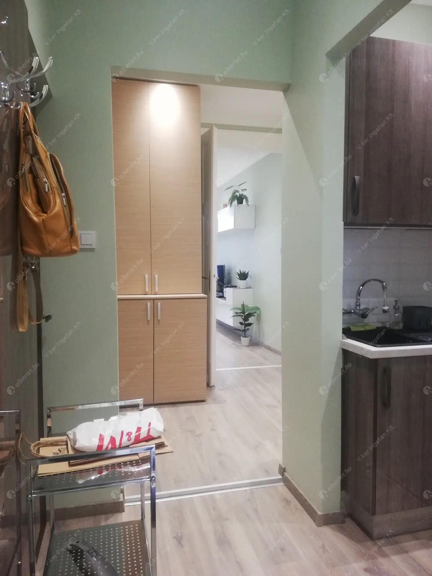 Kiadó albérlet 230000 Ft/hó áron: Budapest, V. kerület  Veres Pálné utca. Mérete: 44 nm, 1 szobás | Alberlet.hu - 5783671