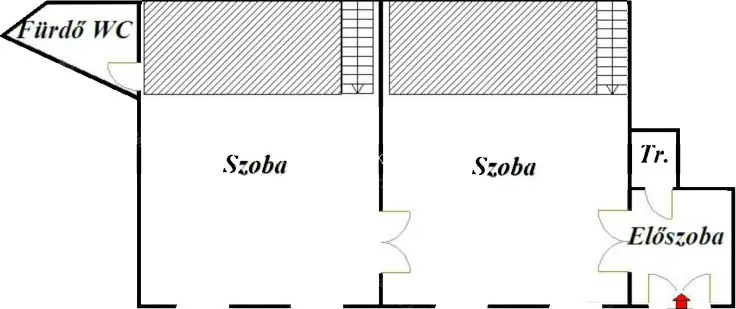 Kiadó albérlet 230000 Ft/hó áron: Budapest, VI. kerület  Anker köz. Mérete: 68 nm, 2 szobás | Alberlet.hu - 6670874