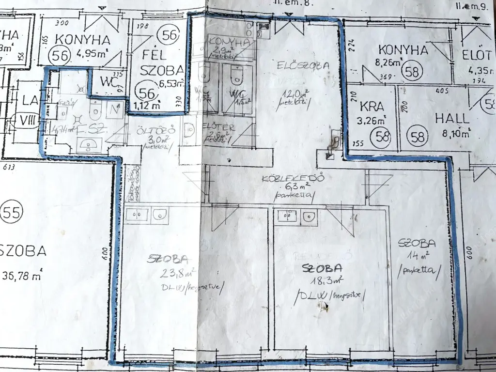 Kiadó albérlet 350000 Ft/hó áron: Budapest, VI. kerület  Bajcsy-Zsilinszky út. Mérete: 106 nm, 3 szobás | Alberlet.hu - 6605064