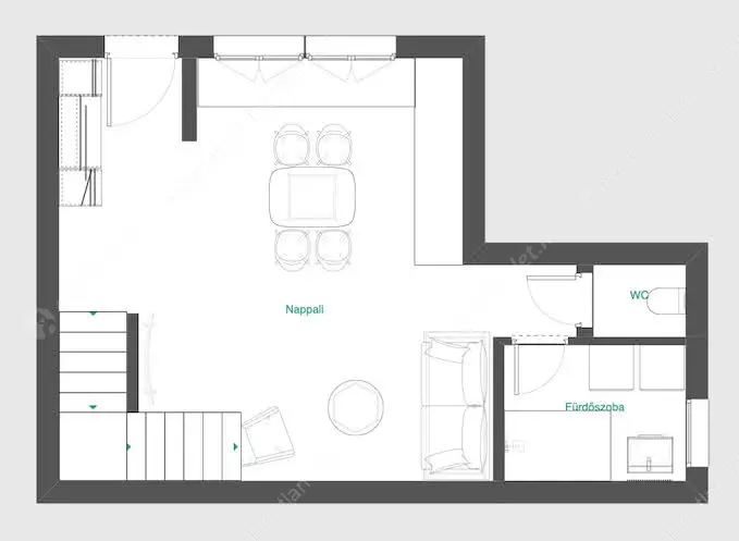 Kiadó albérlet 400000 Ft/hó áron: Budapest, VI. kerület  Hunyadi tér. Mérete: 75 nm, 3 szobás | Alberlet.hu - 6636936