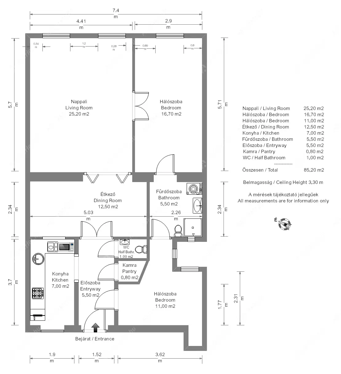 Kiadó albérlet 425000 Ft/hó áron: Budapest, VI. kerület  Jókai tér. Mérete: 85 nm, 3 szobás | Alberlet.hu - 6627363