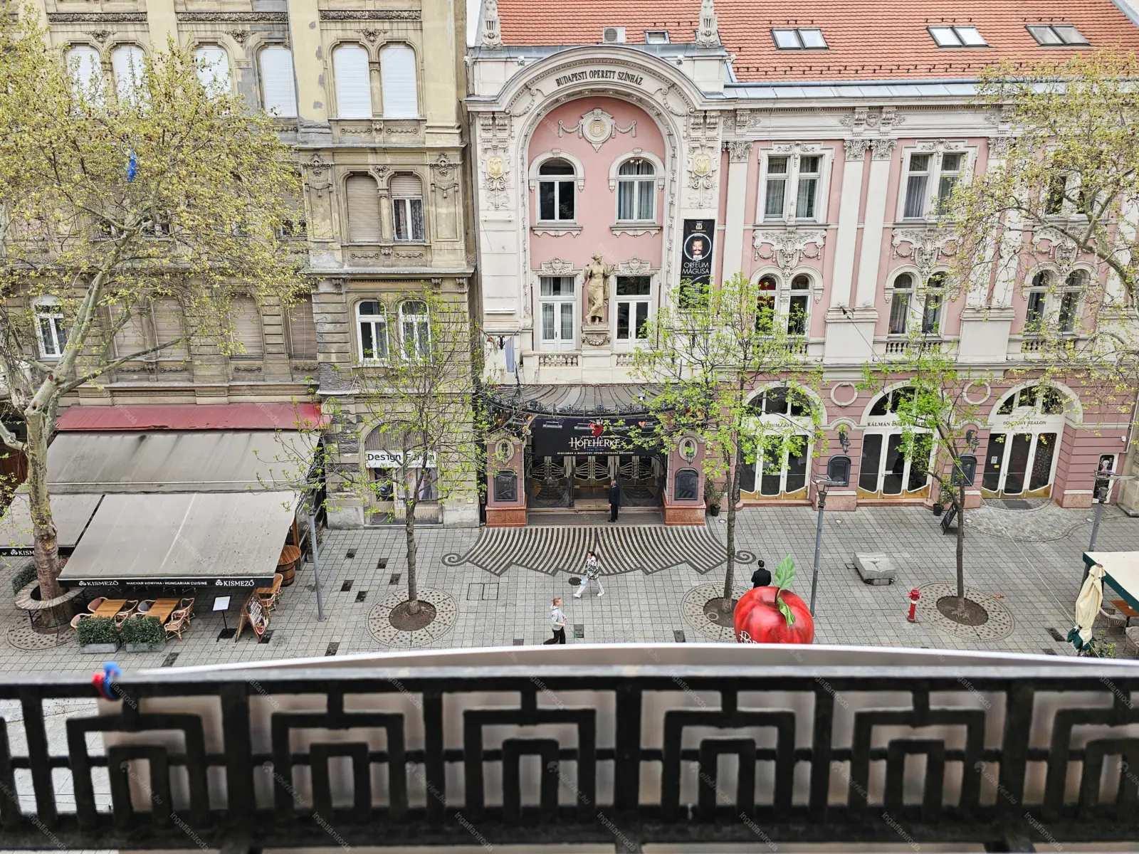 Kiadó albérlet 380000 Ft/hó áron: Budapest, VI. kerület  Nagymező utca. Mérete: 116 nm, 3 szobás | Alberlet.hu - 6686761