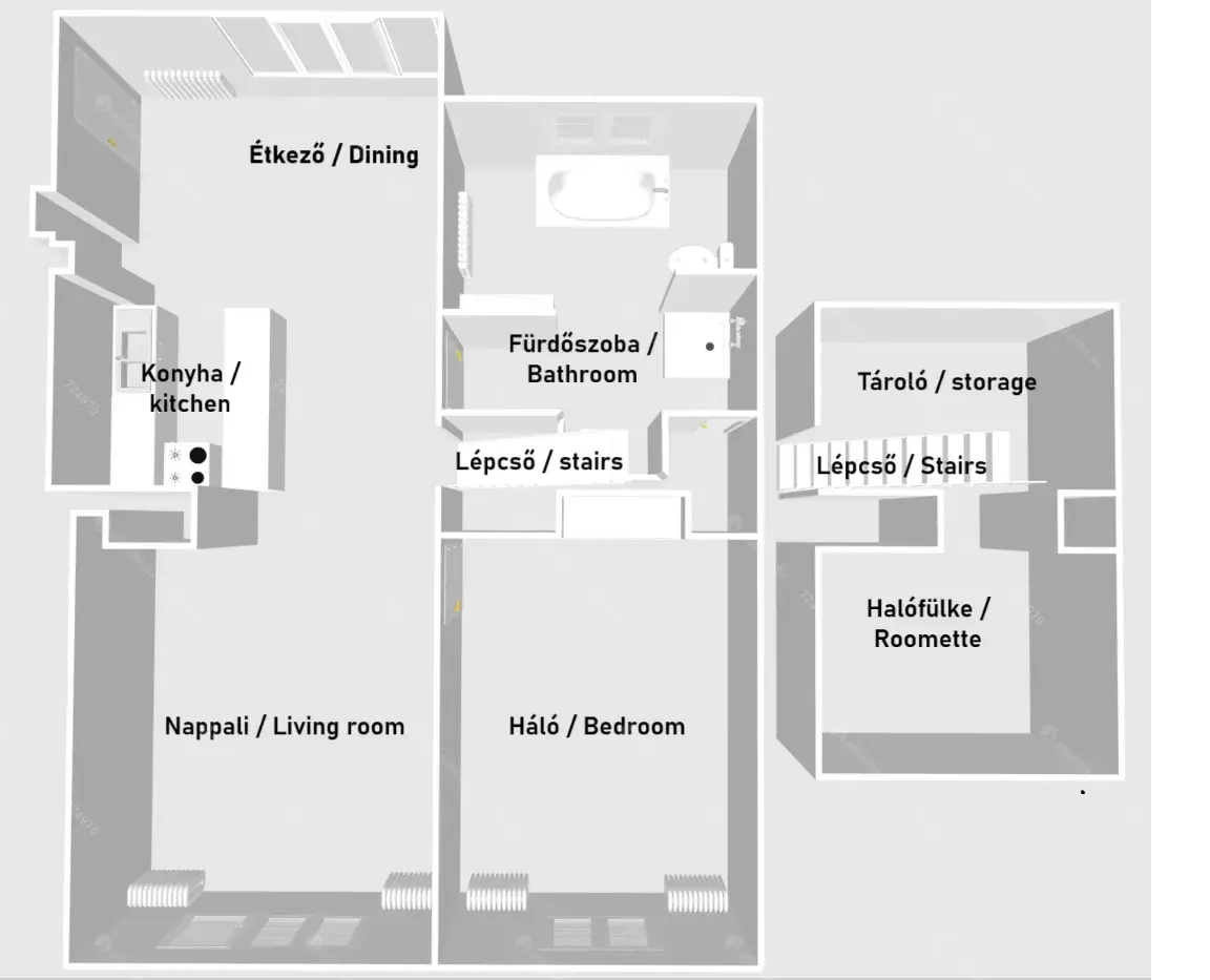 Kiadó albérlet 310000 Ft/hó áron: Budapest, VI. kerület  Rippl-Rónai utca. Mérete: 79 nm, 2 szobás | Alberlet.hu - 6658890