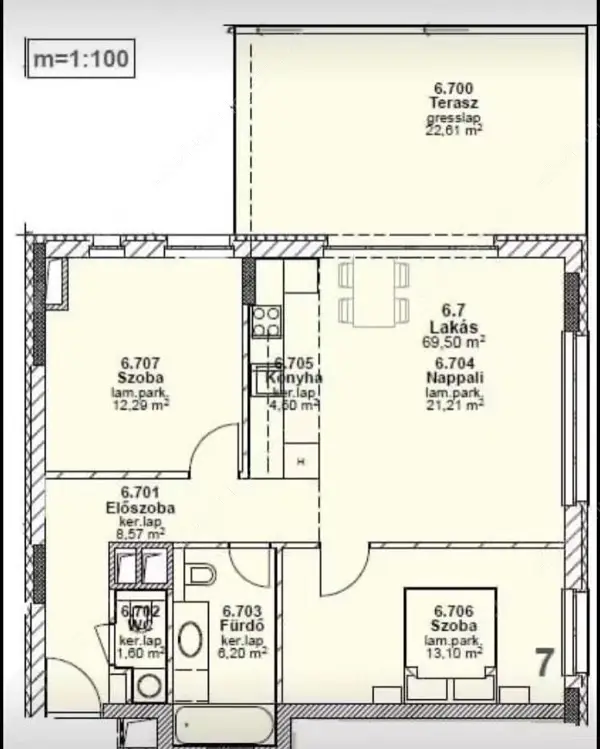 Kiadó albérlet 505000 Ft/hó áron: Budapest, VI. kerület  Rózsa utca. Mérete: 69 nm, 3 szobás | Alberlet.hu - 5852670