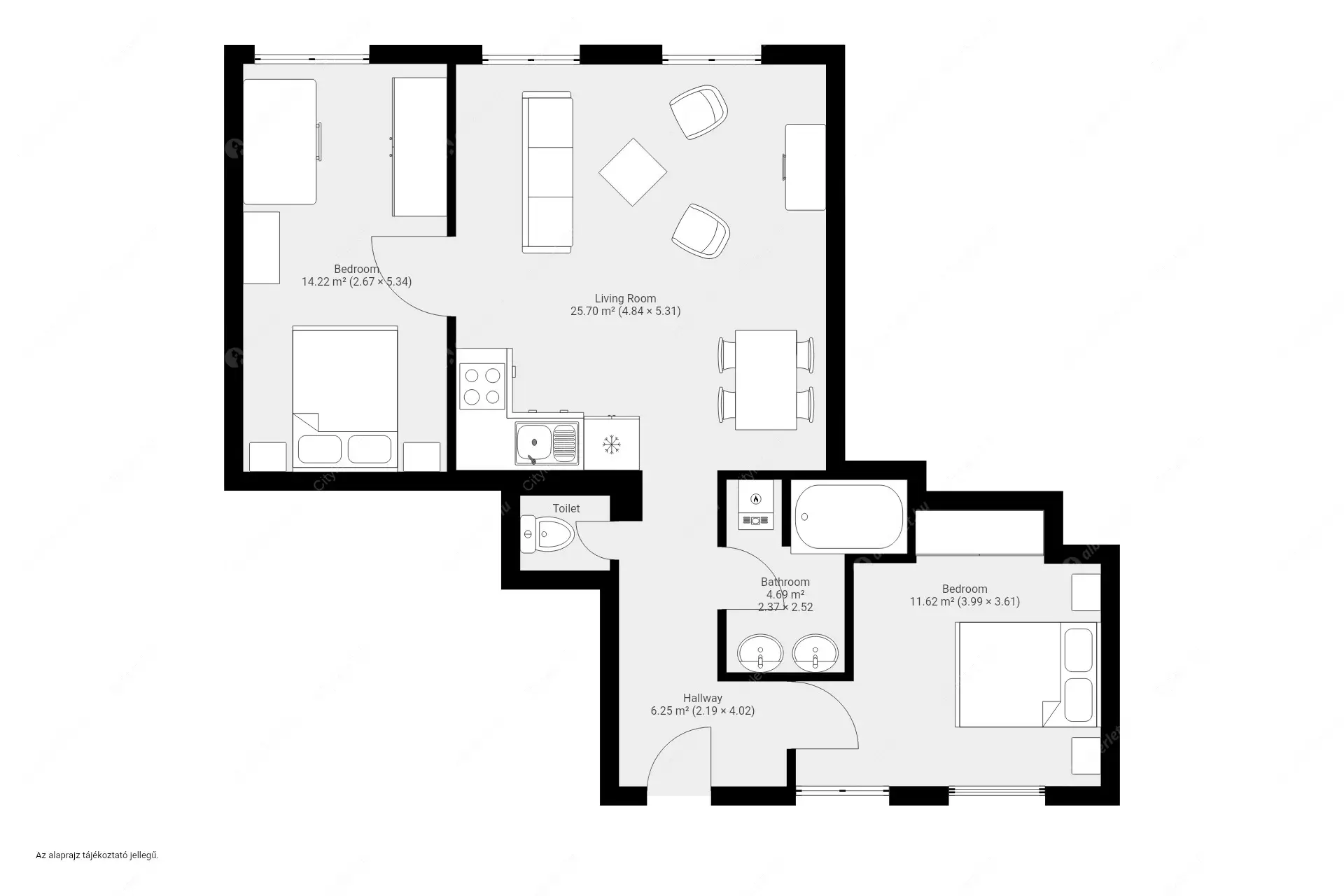 Kiadó albérlet 320000 Ft/hó áron: Budapest, VI. kerület  Szív utca. Mérete: 65 nm, 3 szobás | Alberlet.hu - 6601591