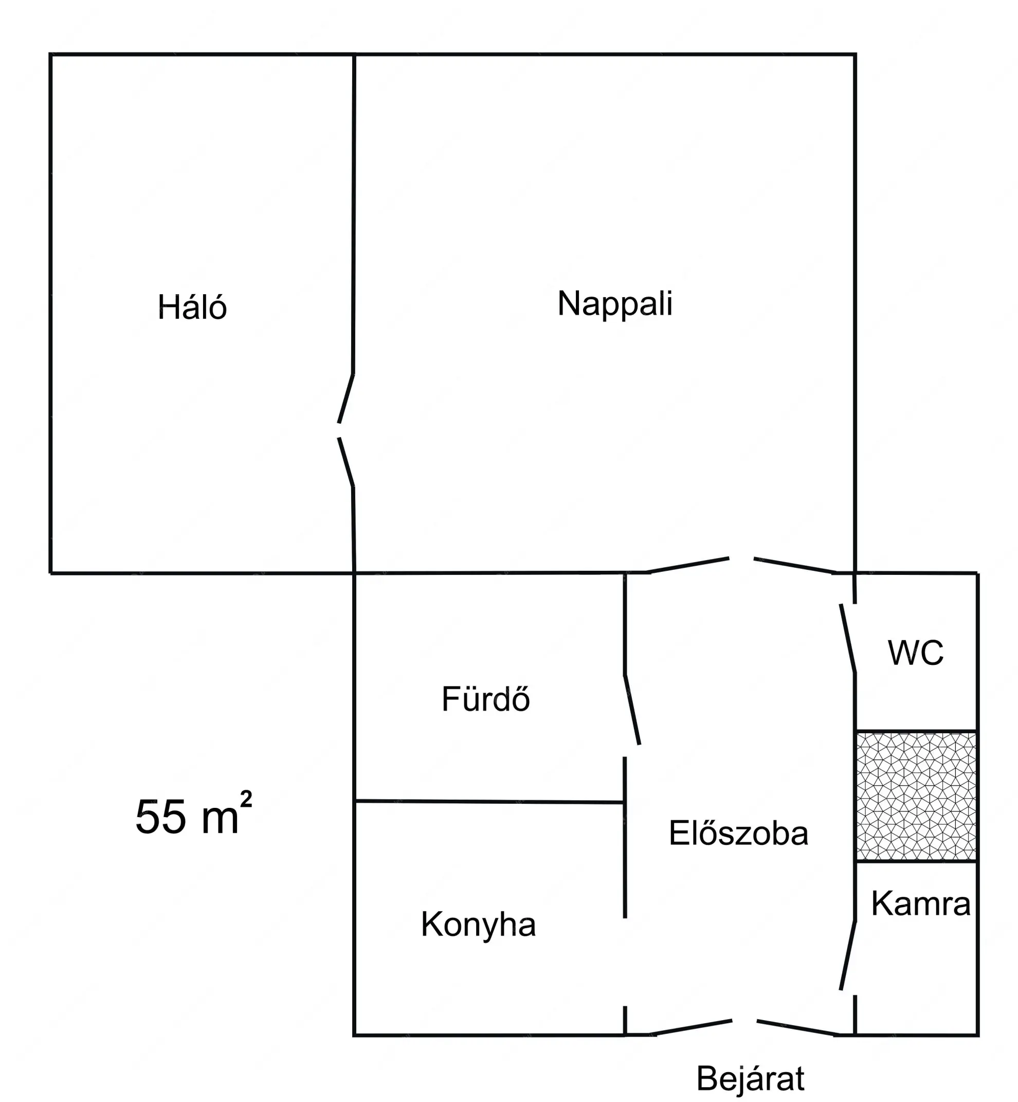 Kiadó albérlet 270000 Ft/hó áron: Budapest, VI. kerület  Szondi utca. Mérete: 55 nm, 2 szobás | Alberlet.hu - 6600562