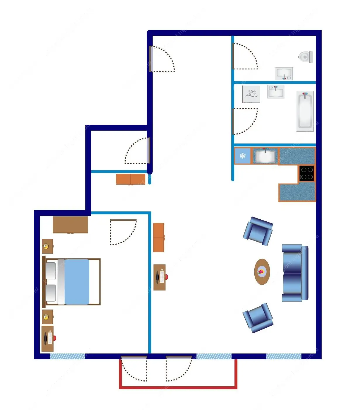 Kiadó albérlet 308000 Ft/hó áron: Budapest, VII. kerület  Cserhát utca. Mérete: 60 nm, 2 szobás | Alberlet.hu - 6613551
