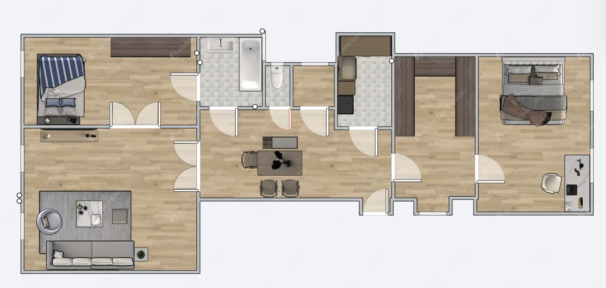 Kiadó albérlet 320000 Ft/hó áron: Budapest, VII. kerület  Dózsa György út. Mérete: 100 nm, 4 szobás | Alberlet.hu - 6621661