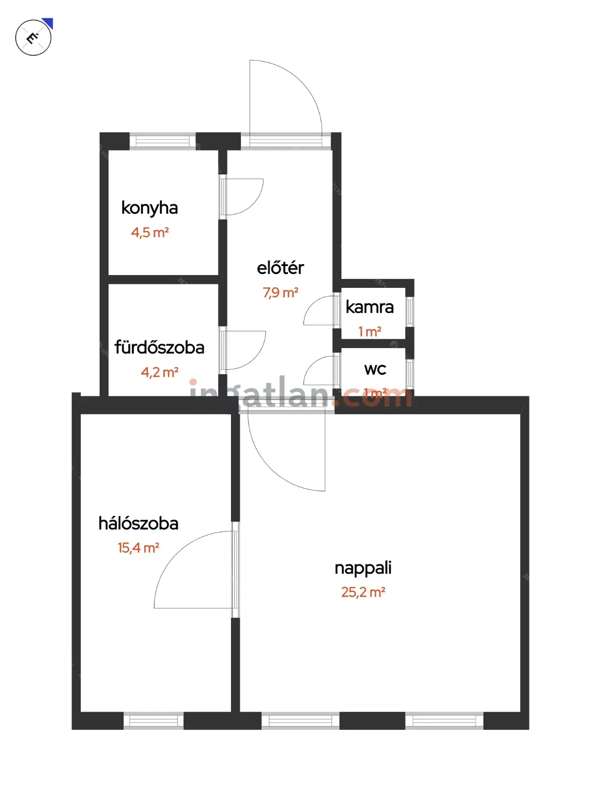 Kiadó albérlet 230000 Ft/hó áron: Budapest, VII. kerület  Garay utca. Mérete: 60 nm, 2 szobás | Alberlet.hu - 6687864