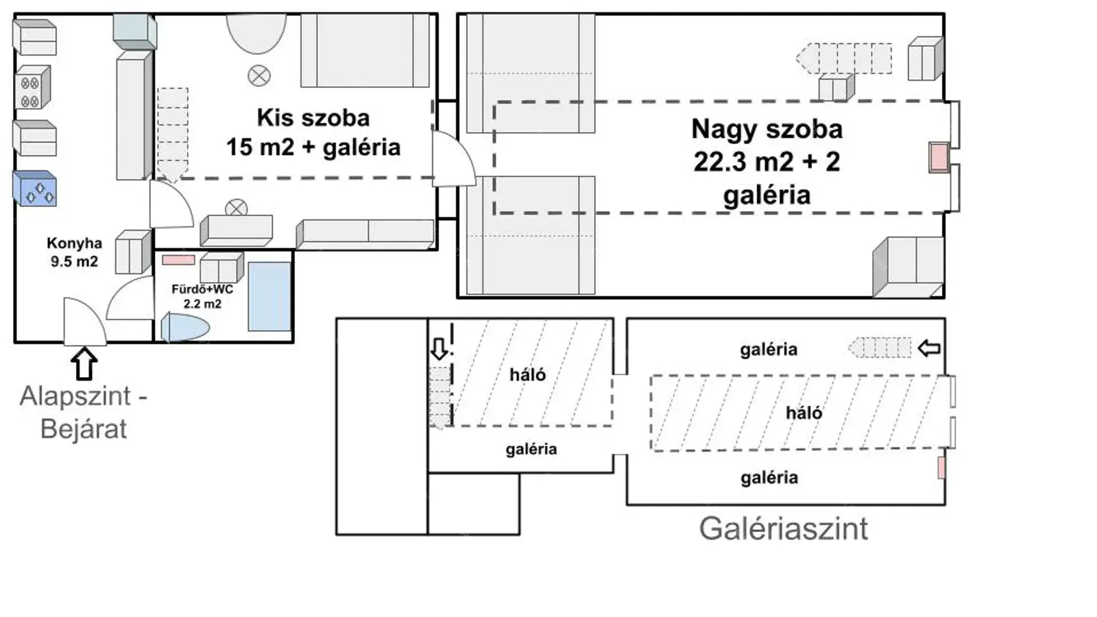 Kiadó albérlet 235000 Ft/hó áron: Budapest, VII. kerület  Hernád utca. Mérete: 49 nm, 2 szobás | Alberlet.hu - 6707666