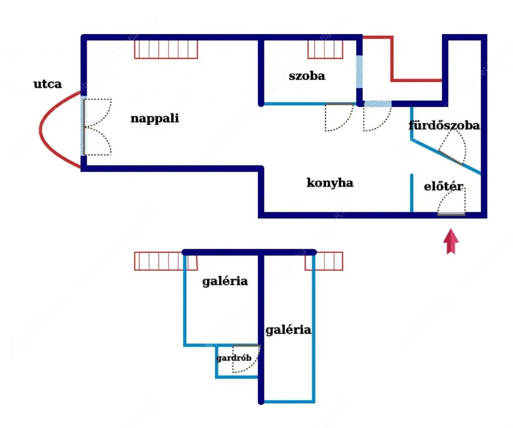 Kiadó albérlet 399000 Ft/hó áron: Budapest, VII. kerület  Izabella utca. Mérete: 59 nm, 2 szobás | Alberlet.hu - 6550936