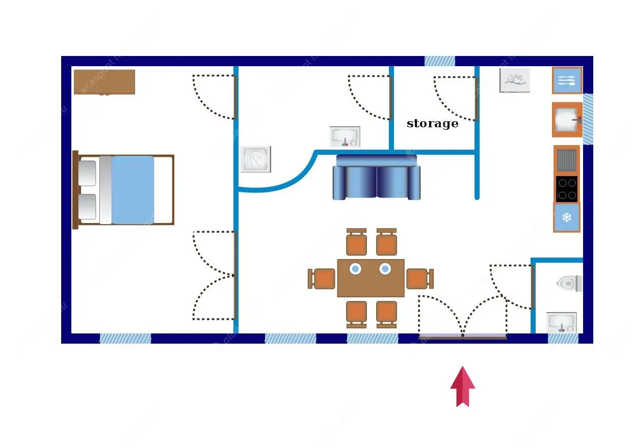 Kiadó albérlet 250000 Ft/hó áron: Budapest, VII. kerület  Károly körút. Mérete: 60 nm, 2 szobás | Alberlet.hu - 6571796